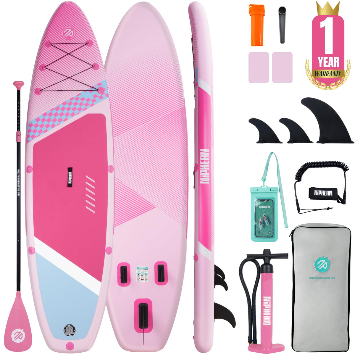 Inflatable Stand Up Paddle Board With Accessories