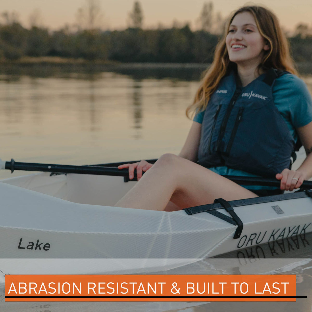 Foldable Kayak for Lakes & Rivers, Lightweight Design