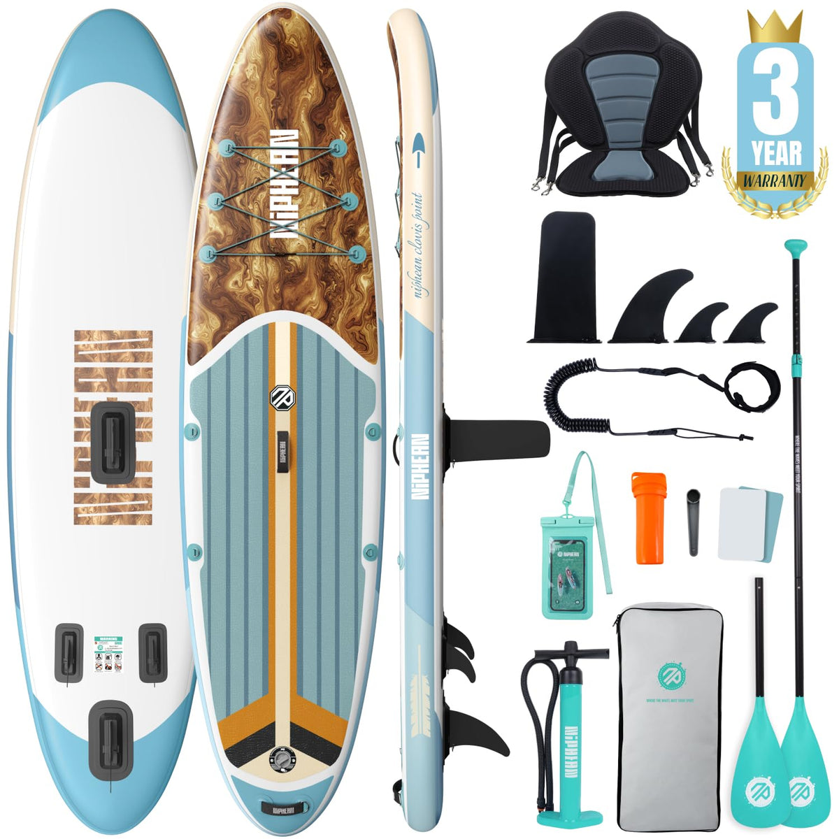 Inflatable Stand Up Paddle Board With Accessories