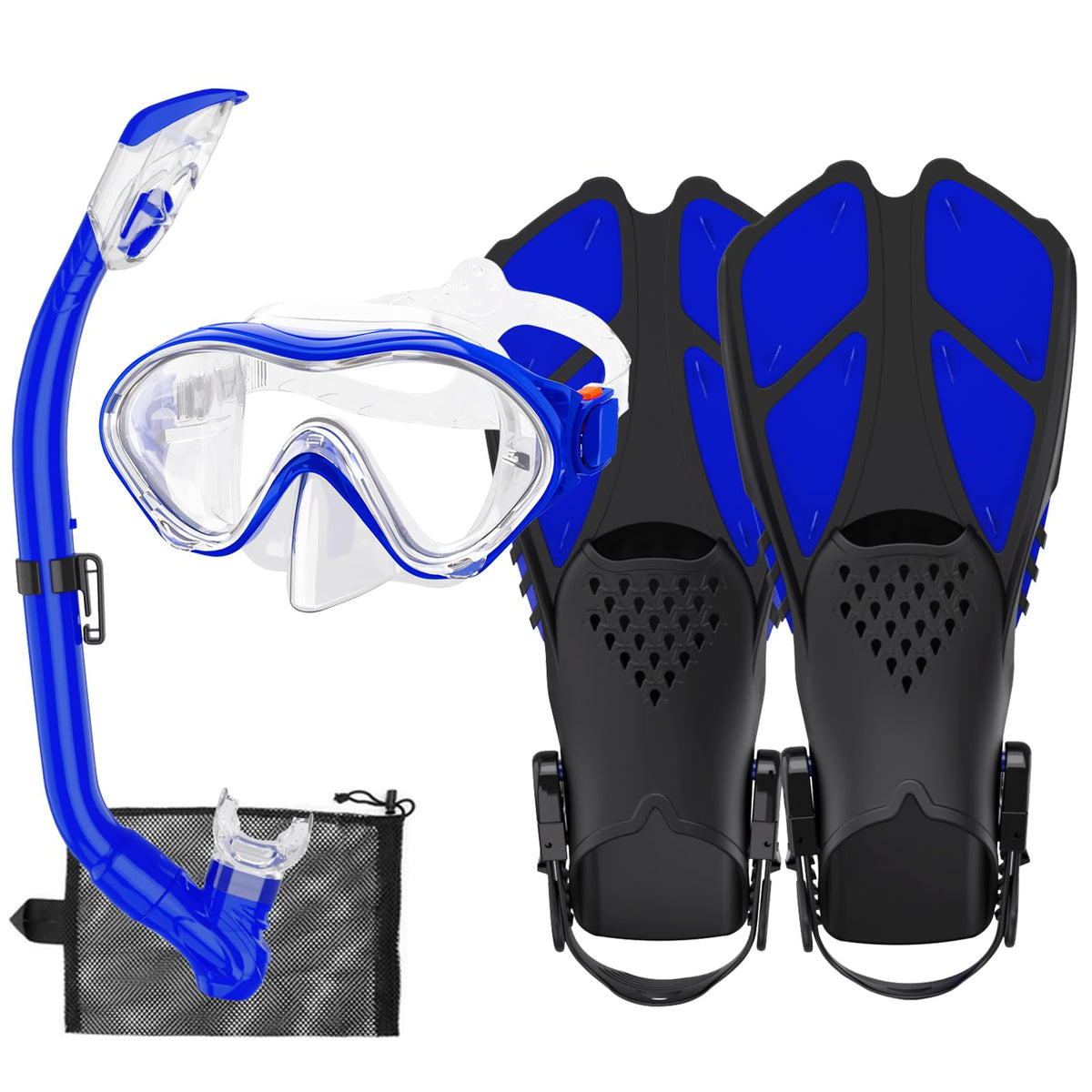 Kids Snorkeling Set with Mask, Fins & Snorkel