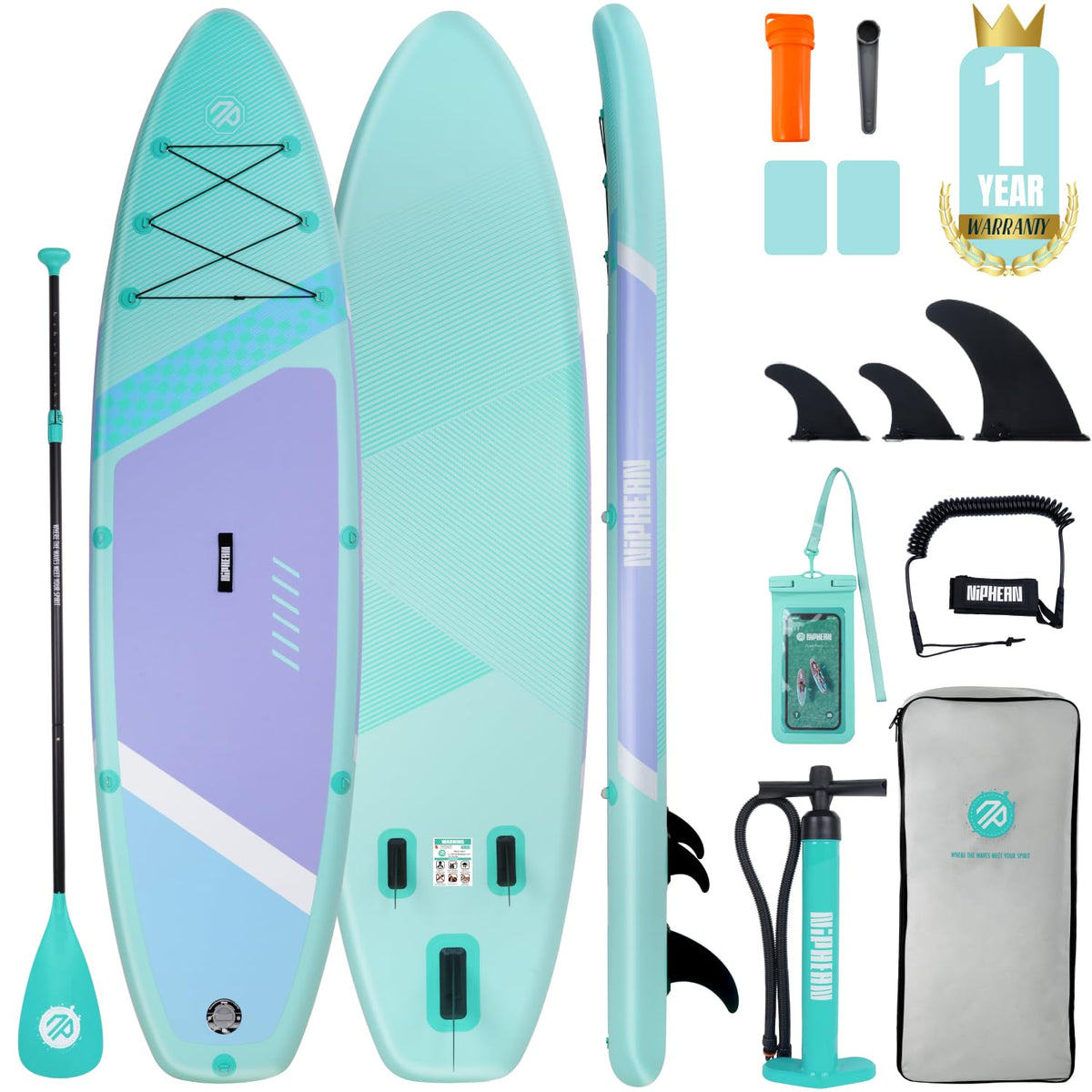 Inflatable Stand Up Paddle Board With Accessories