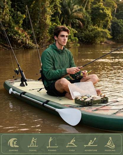 Stable Inflatable Paddle Board With Accessories