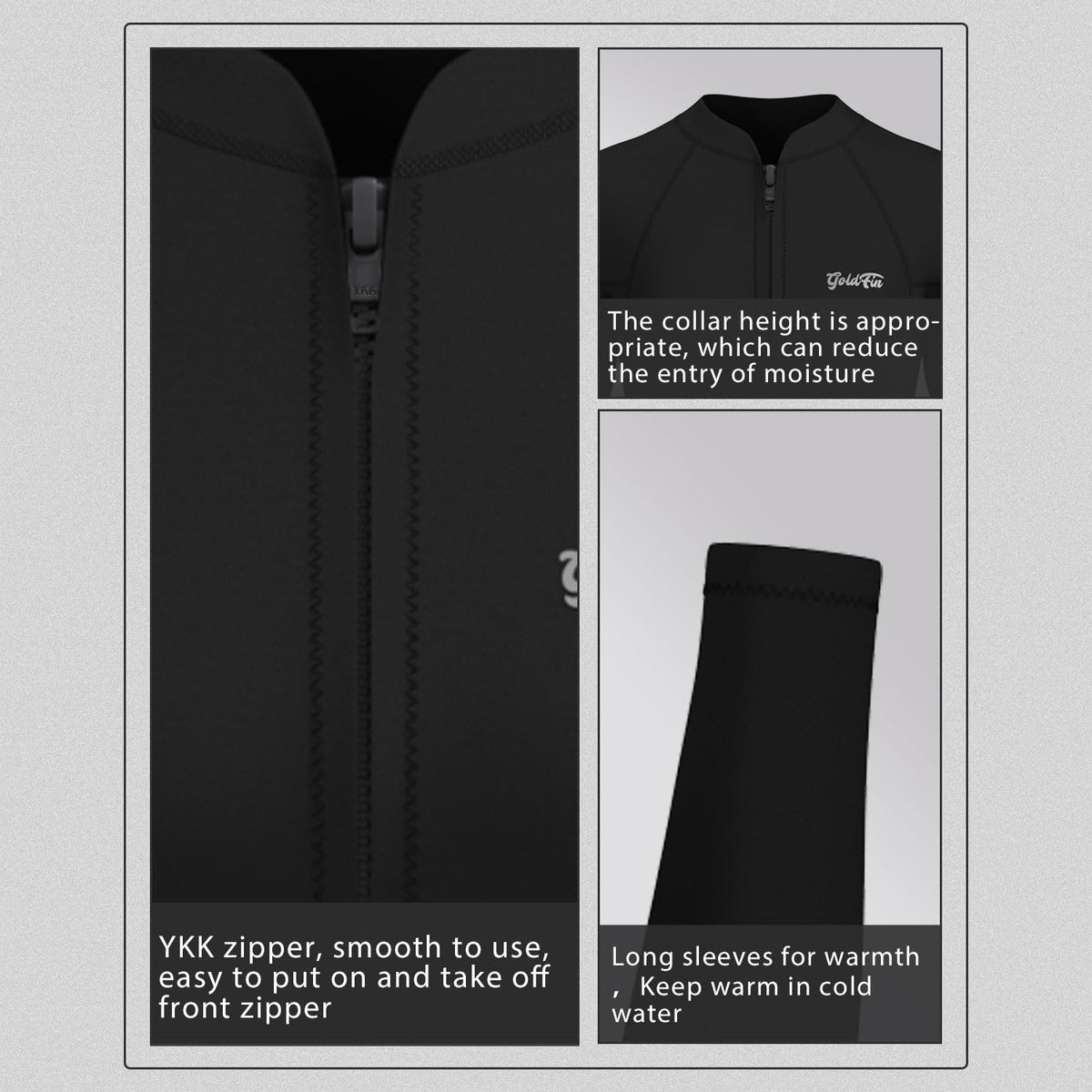 Women’s 2mm Neoprene Wetsuit Jacket