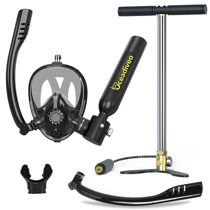 Mini Scuba Tank with Pump for Underwater Exploration