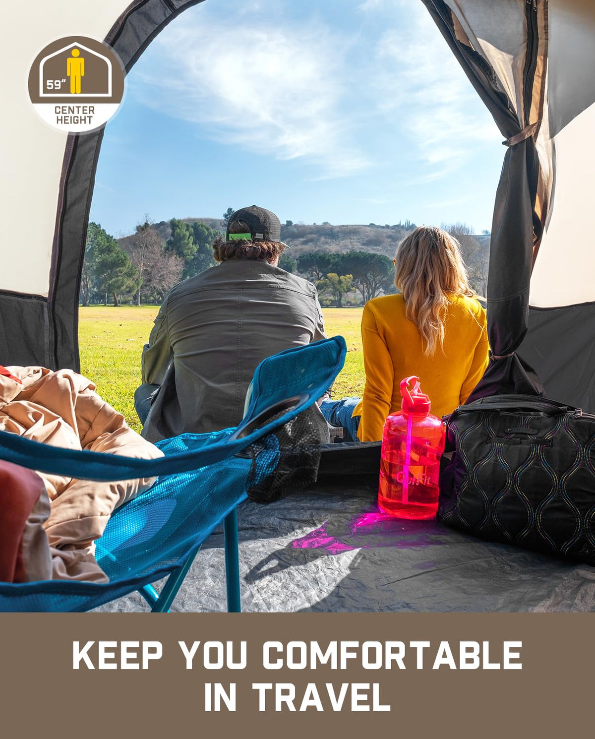Instant Camping Tent with 60-Second Setup