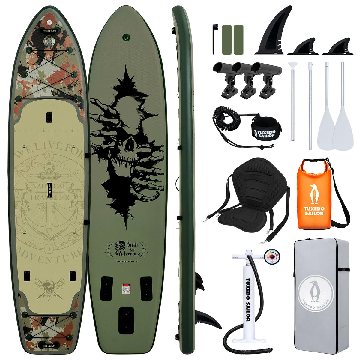 Stable Inflatable Paddle Board With Accessories