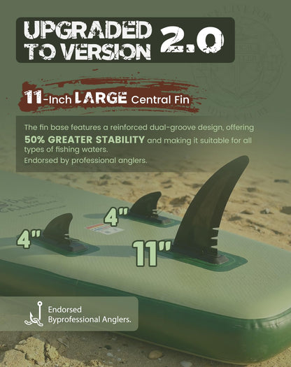 Stable Inflatable Paddle Board With Accessories