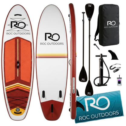 Inflatable Stand Up Paddle Board With Non-Slip Deck