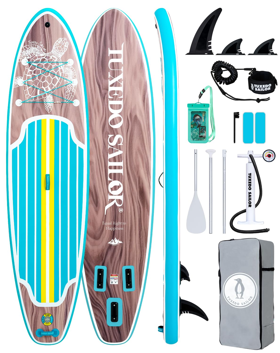 Stable Inflatable Paddle Board With Accessories
