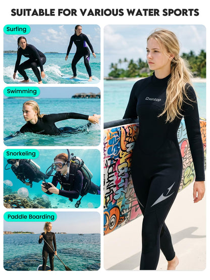 Women’s 4mm Neoprene Wetsuit with GBS Seams
