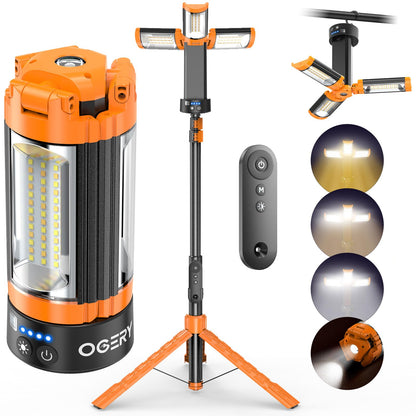 Rechargeable Camping Light With Stand & Remote