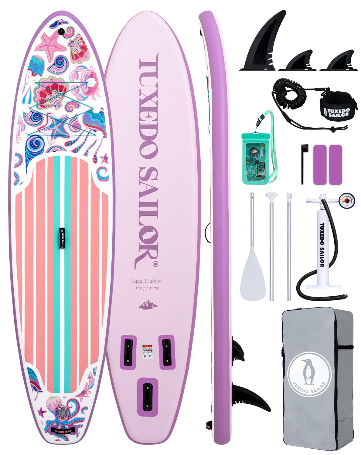 Stable Inflatable Paddle Board With Accessories