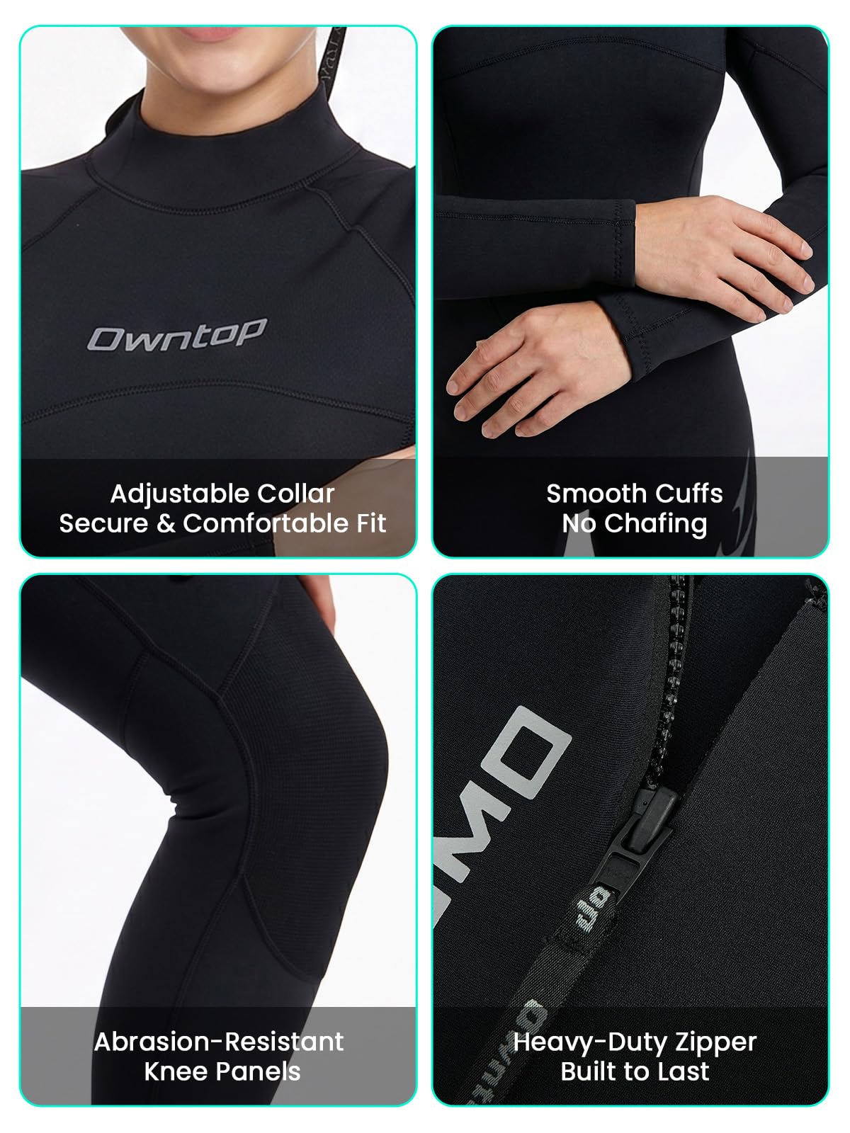 Women’s 4mm Neoprene Wetsuit with GBS Seams