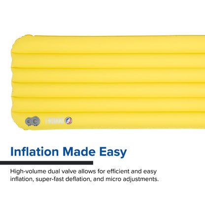 Air Chamber Sleeping Pad for Camping & Backpacking