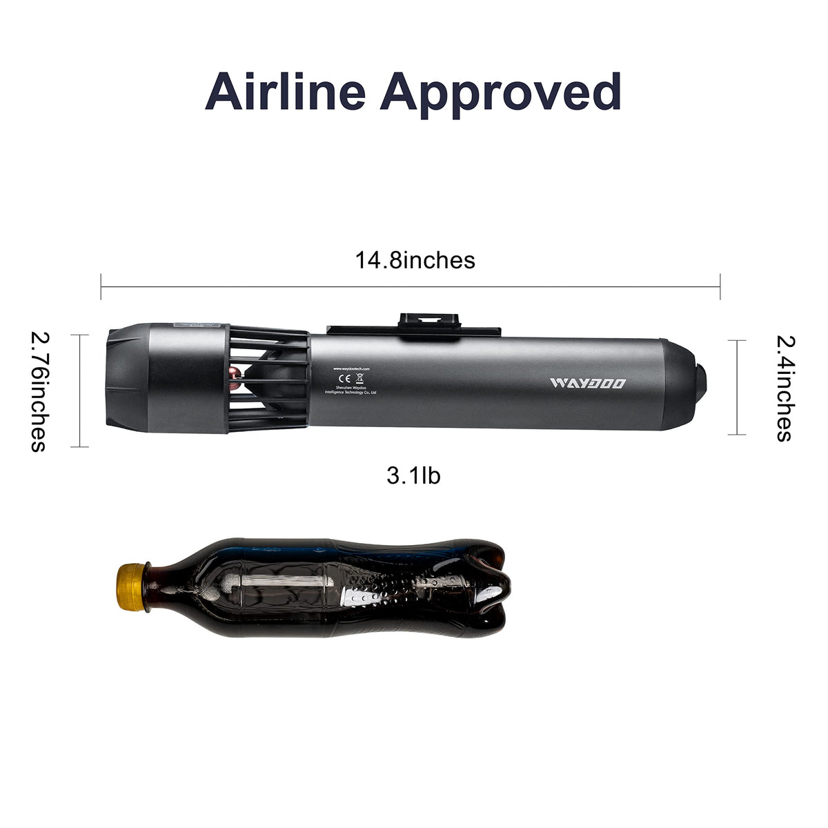 Portable Underwater Scooter for Diving & Snorkeling