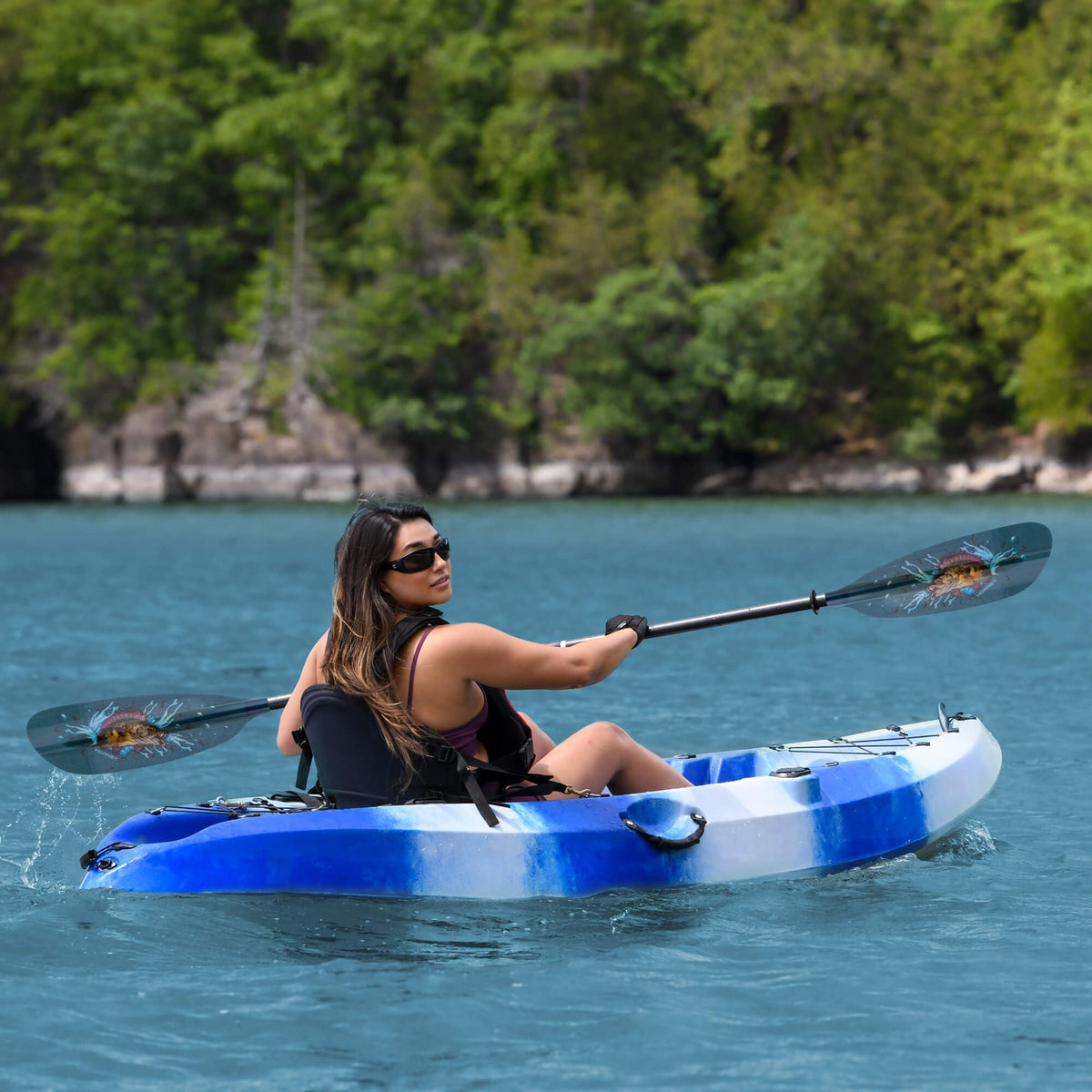 Adjustable Carbon Fiber Kayak Paddle