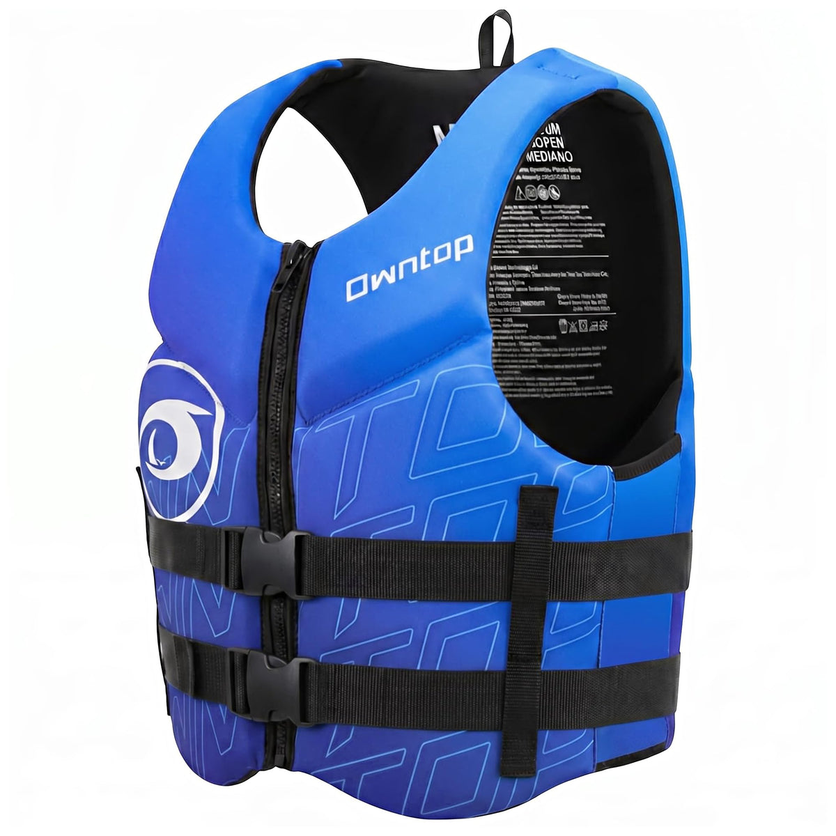 Adult Neoprene Swim Vest with Adjustable Buckles