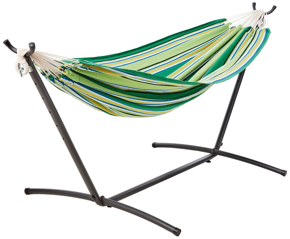 Double Hammock with 9-Foot Steel Stand & Carry Case