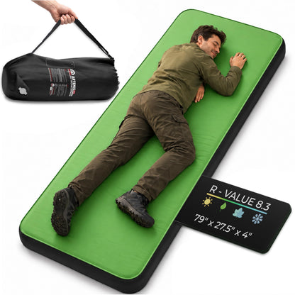 Self-Inflating 4-Season Camping Sleeping Pad