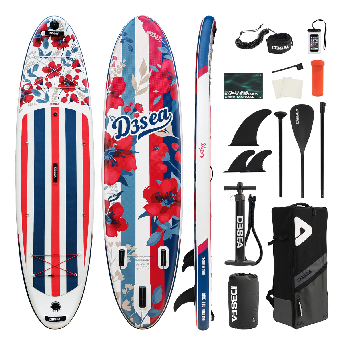 Extra Wide Inflatable Stand Up Paddle Board