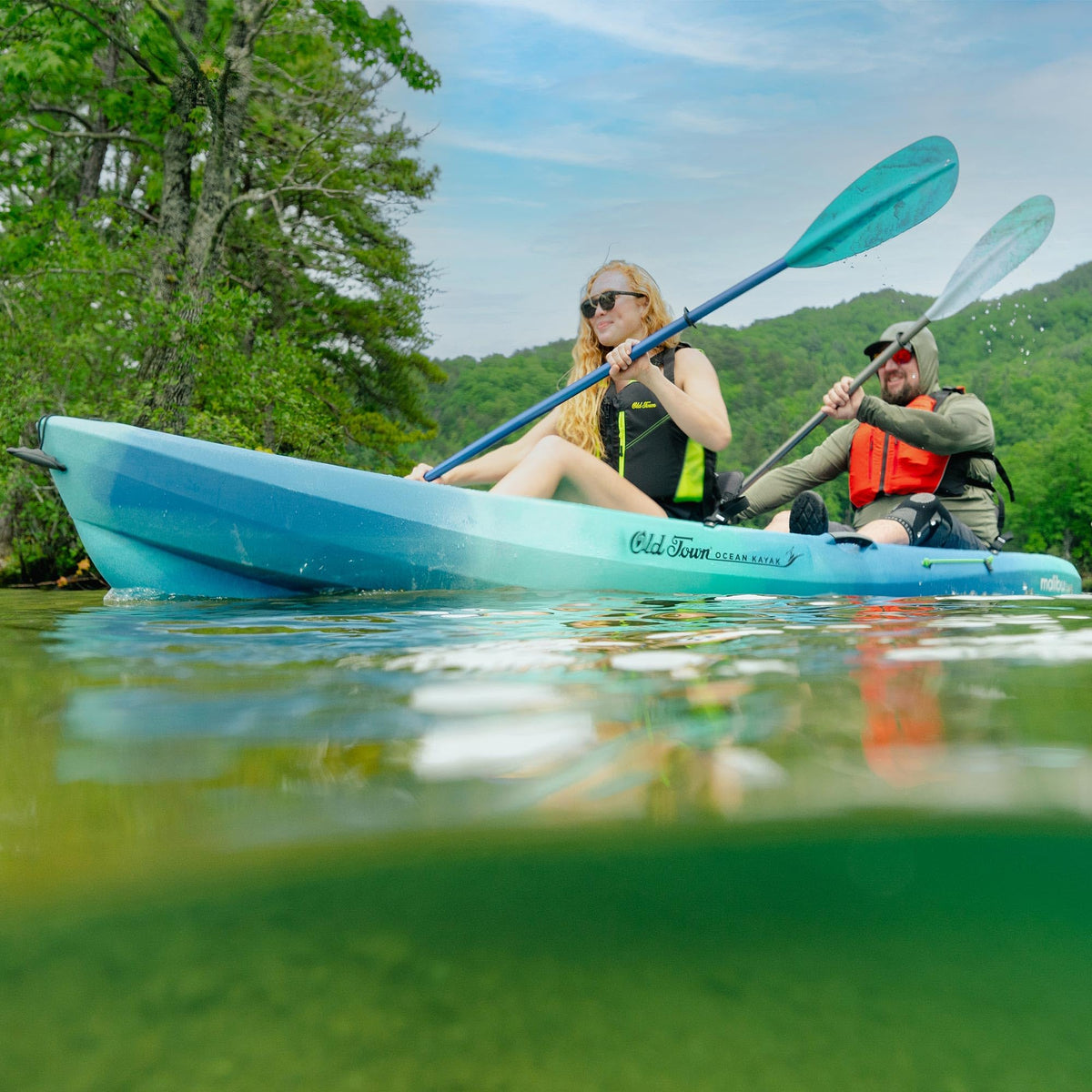 12-Ft 2-Person Sit-On-Top Recreational Kayak