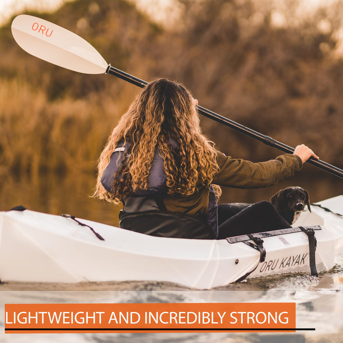 Foldable Kayak for Lakes & Rivers, Lightweight Design