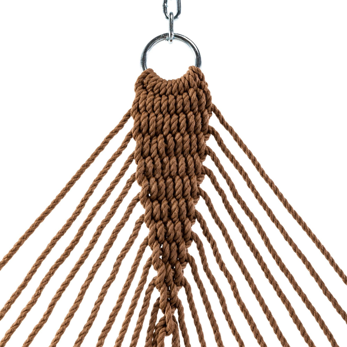 DuraCord Rope Hammock with Tree Hooks & Chains