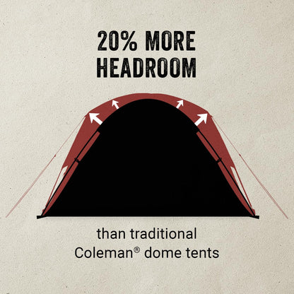 4–6 Person Weatherproof Camping Tent with Vestibule