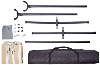 Double Hammock with 9-Foot Steel Stand & Carry Case