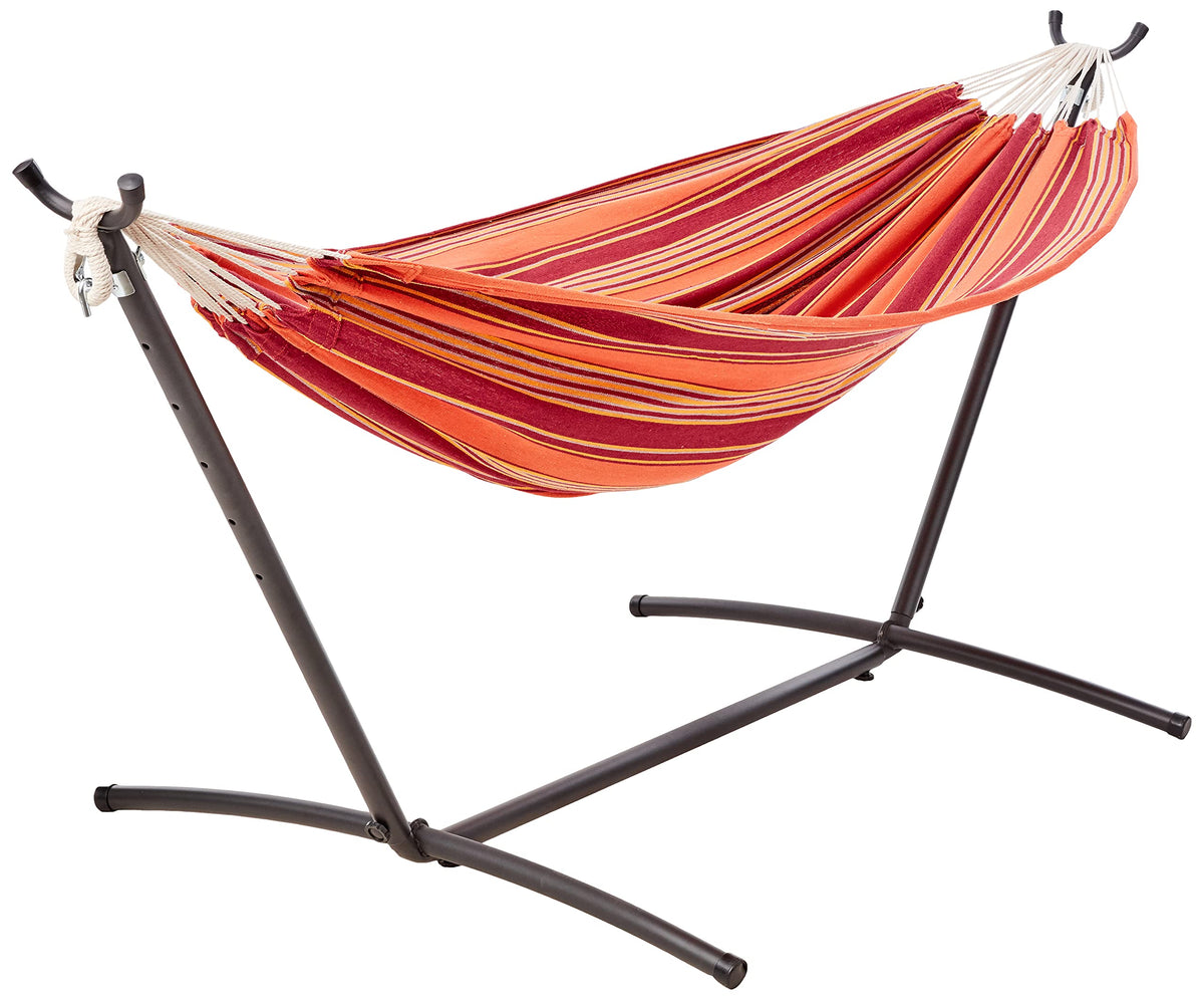 Double Hammock with 9-Foot Steel Stand & Carry Case
