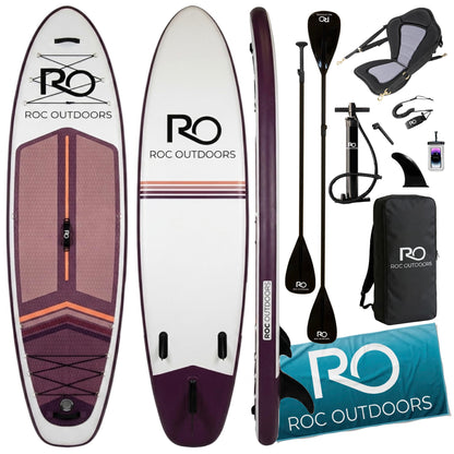Inflatable Stand Up Paddle Board With Non-Slip Deck