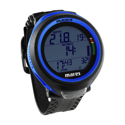 Wrist Dive Computer with One-Button Control