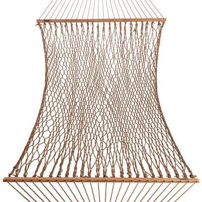 DuraCord Rope Hammock with Tree Hooks & Chains