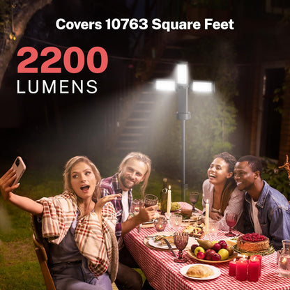 Rechargeable Camping Light With Adjustable Tripod