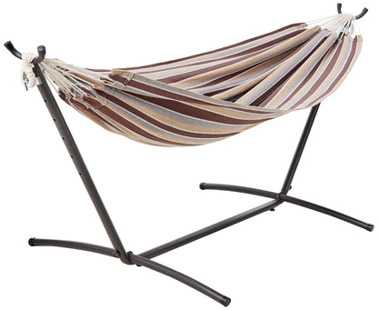 Double Hammock with 9-Foot Steel Stand & Carry Case