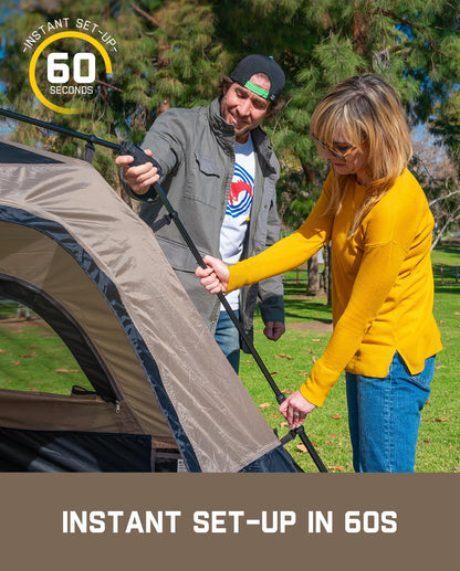 Instant Camping Tent with 60-Second Setup