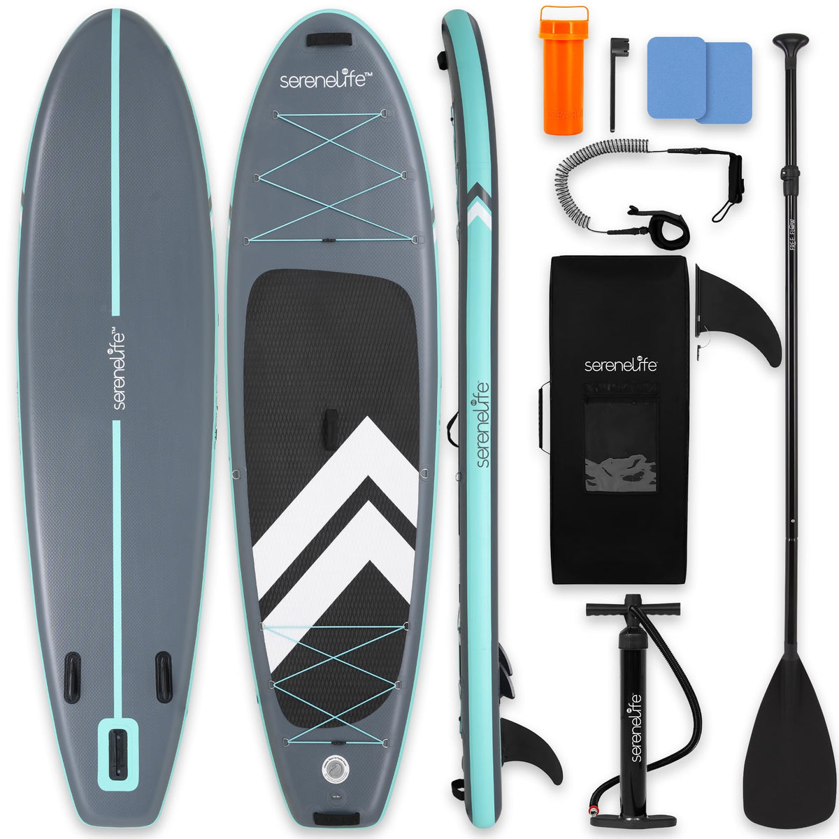 Inflatable Stand Up Paddle Board With Stable Deck
