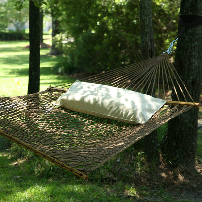 DuraCord Rope Hammock with Tree Hooks & Chains
