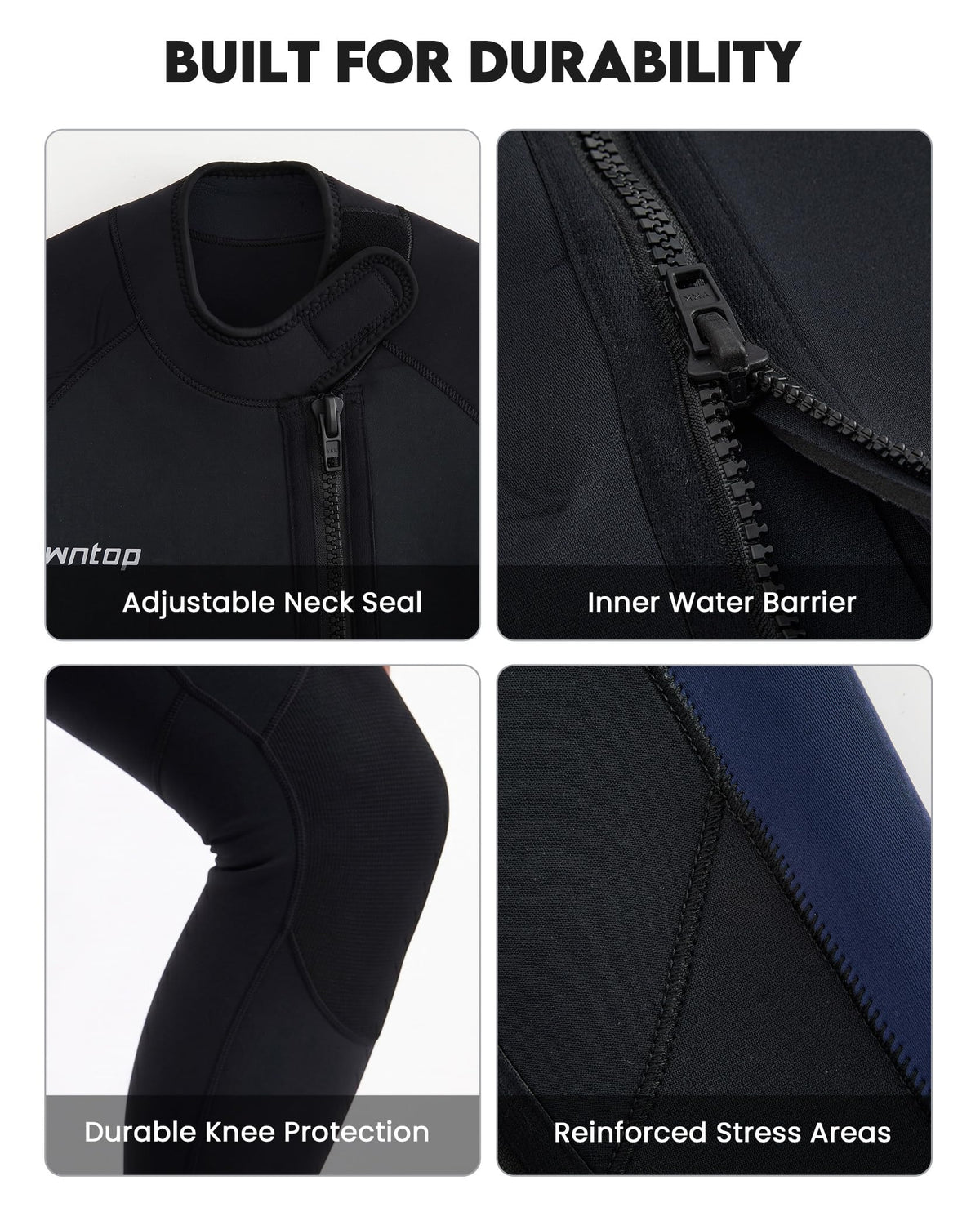Men’s 5mm Full Body Neoprene Wetsuit