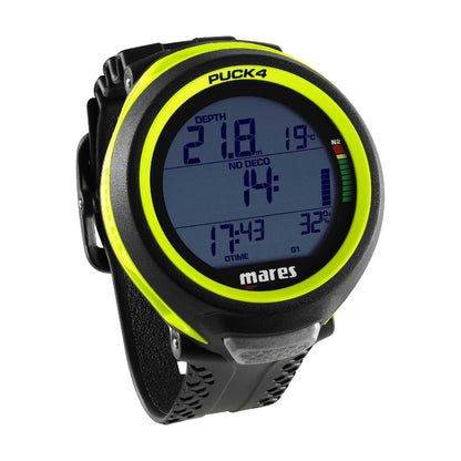 Wrist Dive Computer with One-Button Control
