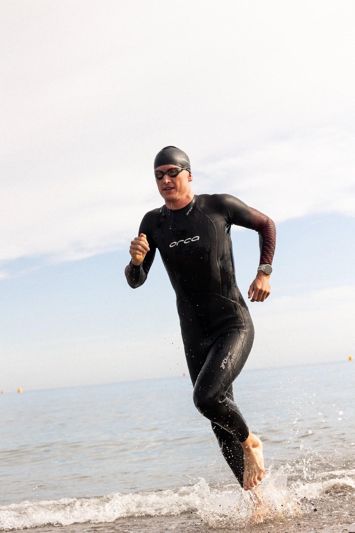 Men’s Triathlon Wetsuit with High-Buoyancy Design