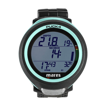 Wrist Dive Computer with One-Button Control