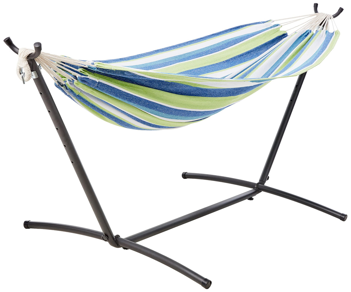 Double Hammock with 9-Foot Steel Stand & Carry Case