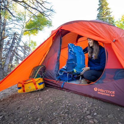 4–6 Person Camping Tent with Protective Footprint