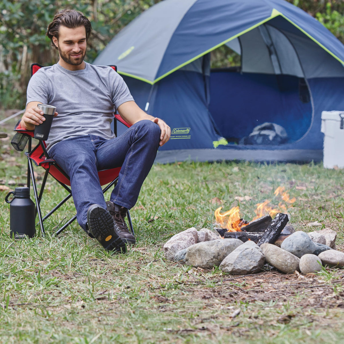 Weatherproof Camping Tent with Rainfly & Quick Setup