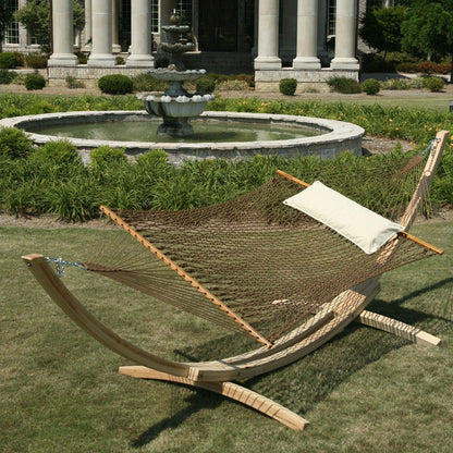 DuraCord Rope Hammock with Tree Hooks & Chains