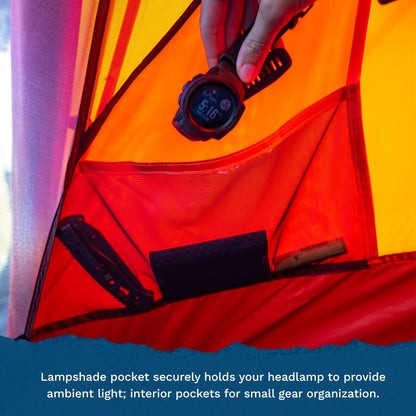 4–6 Person Camping Tent with Protective Footprint